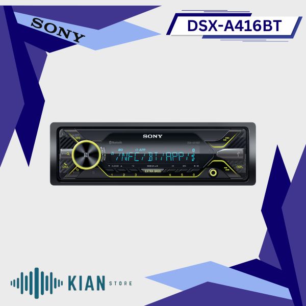 پخش خودرو سونی مدل DSX-A416BT 