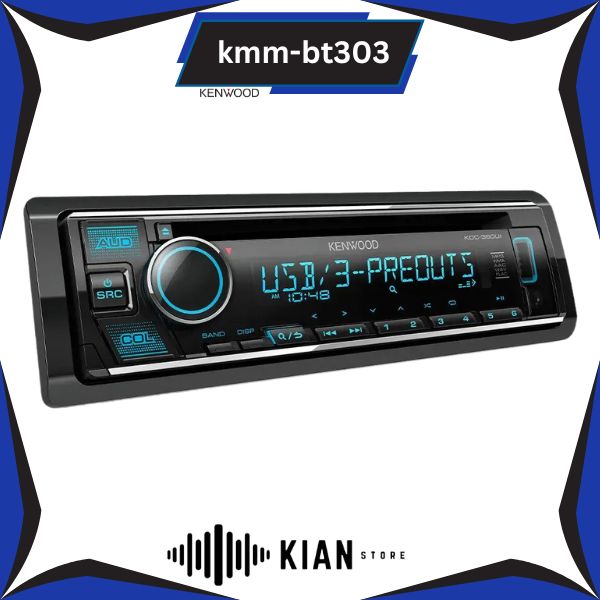 پخش کنوود kmm-bt303