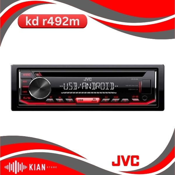 پخش جی وی سی kd r492m