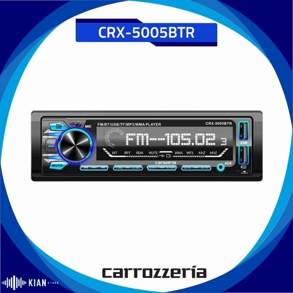 پخش کاروزریا CAROZERIA CRX-5005BTR