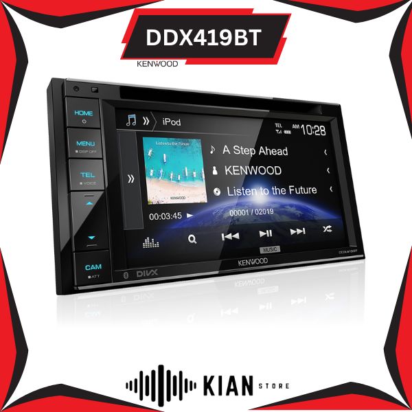 پخش تصویری کنوود Kenwood DDX419BT