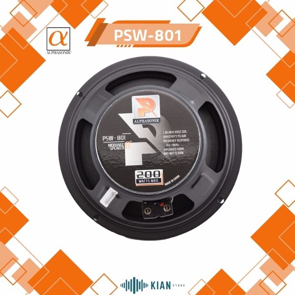 میدرنج آلفاسونیک ALPHASONIK PSW-801