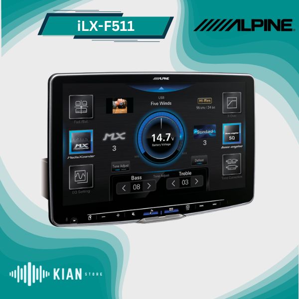 پخش تصویری آلپاین مدل iLX-F511